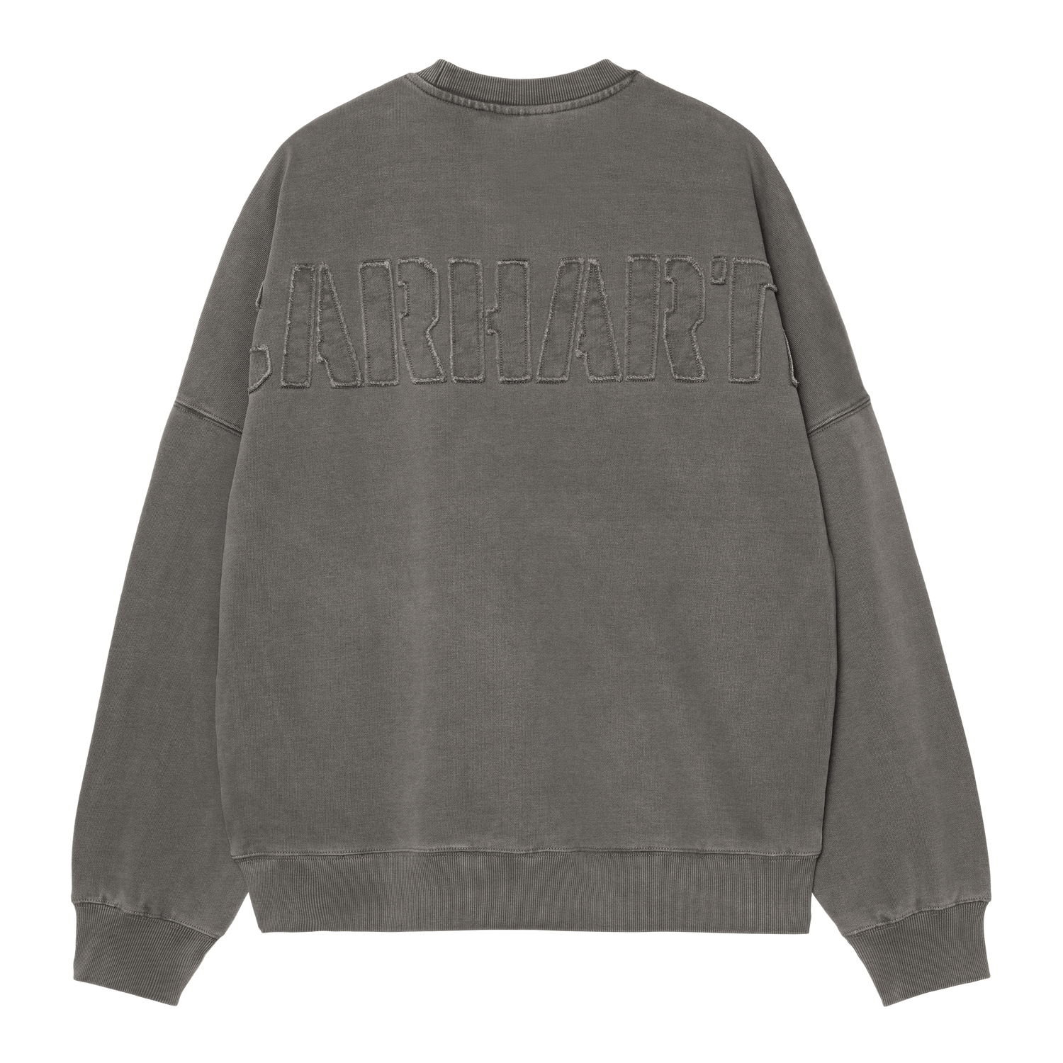 RGGD SWEAT BLACK GARMENT DYED