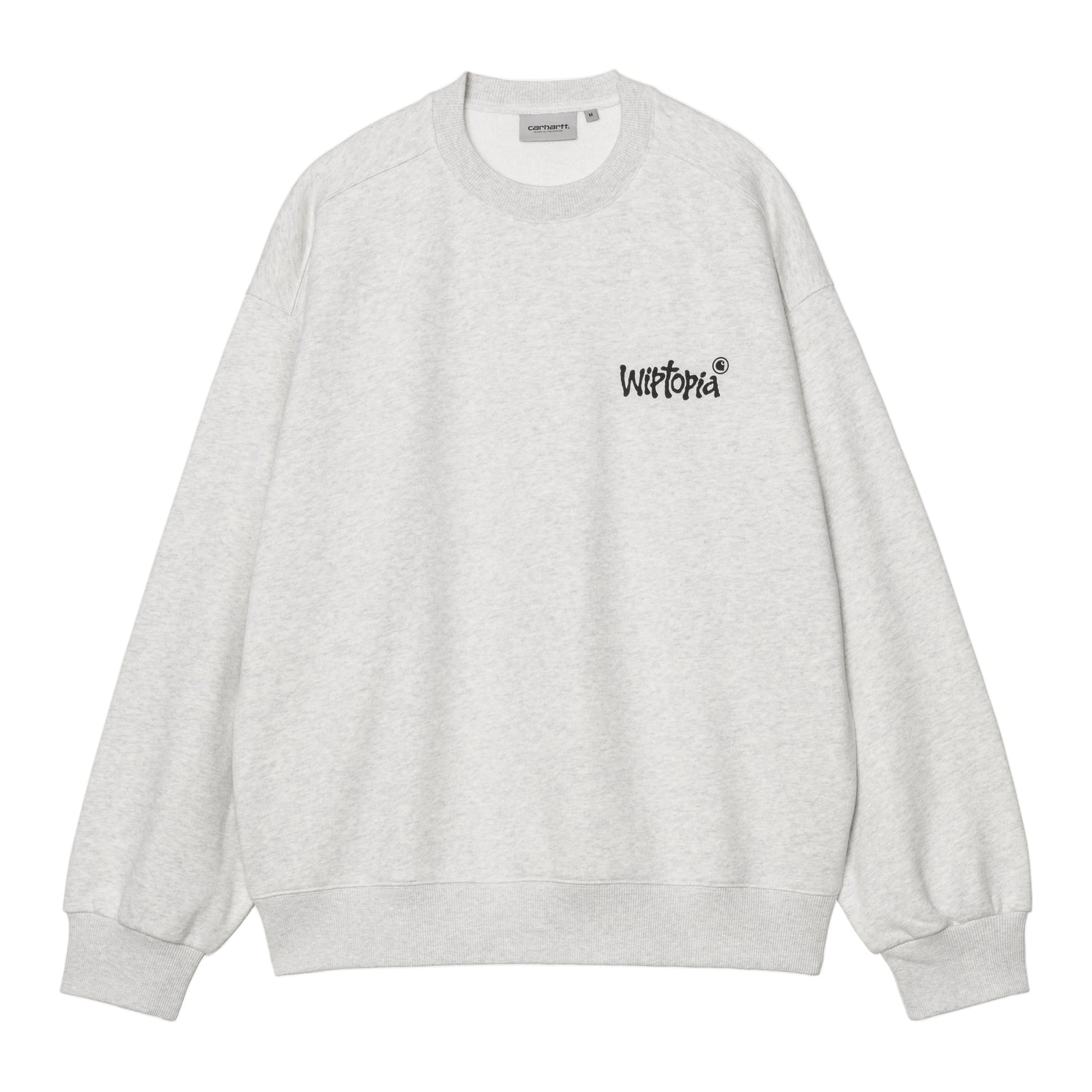 WIPTOPIA SWEAT ASH HEATHER