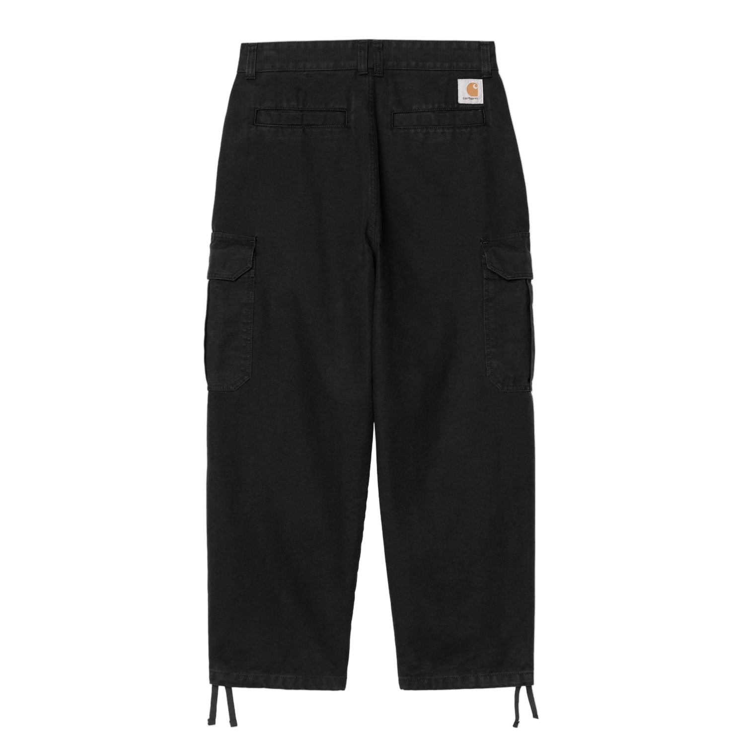 STANTON CARGO PANT BLACK STONE WASHED