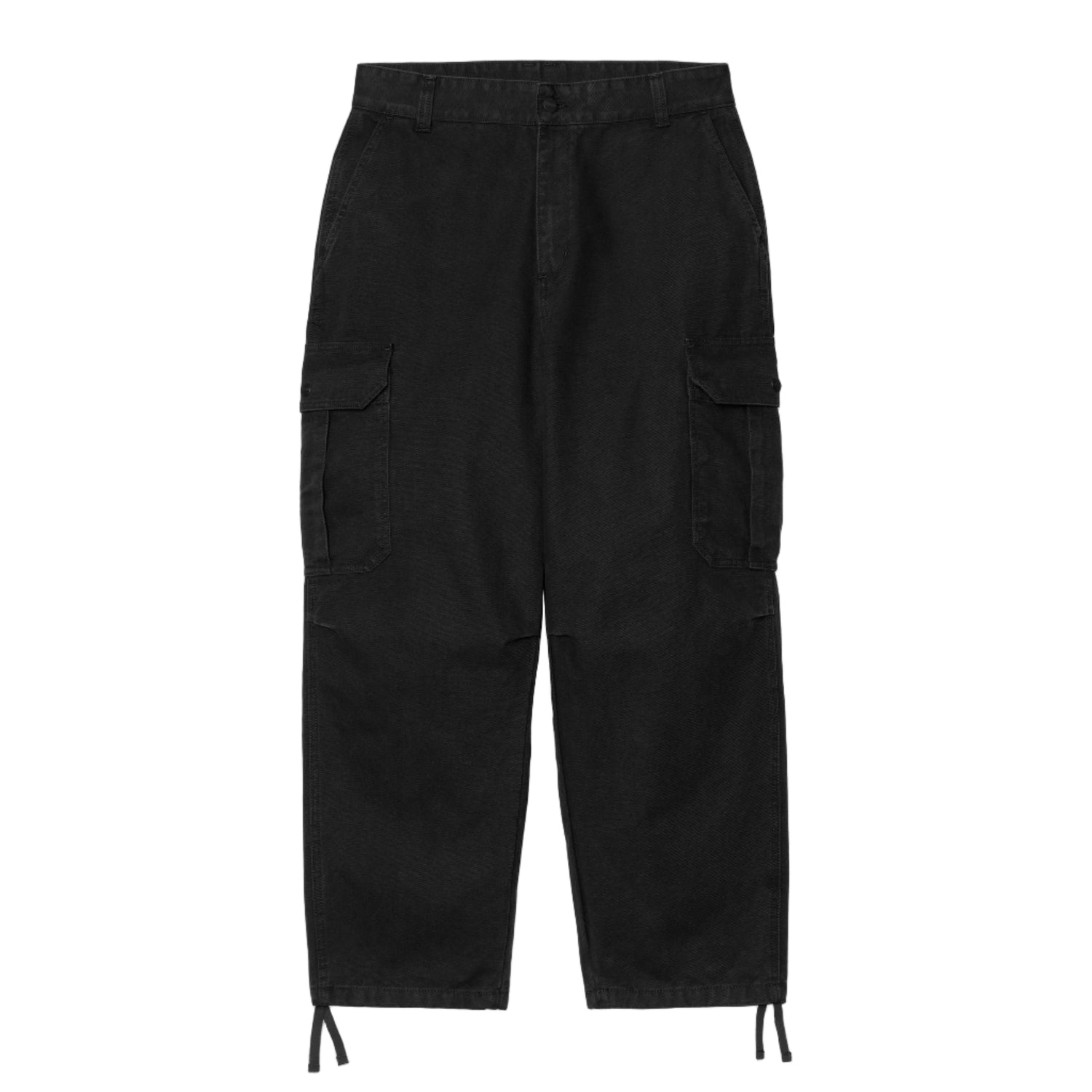 STANTON CARGO PANT BLACK STONE WASHED