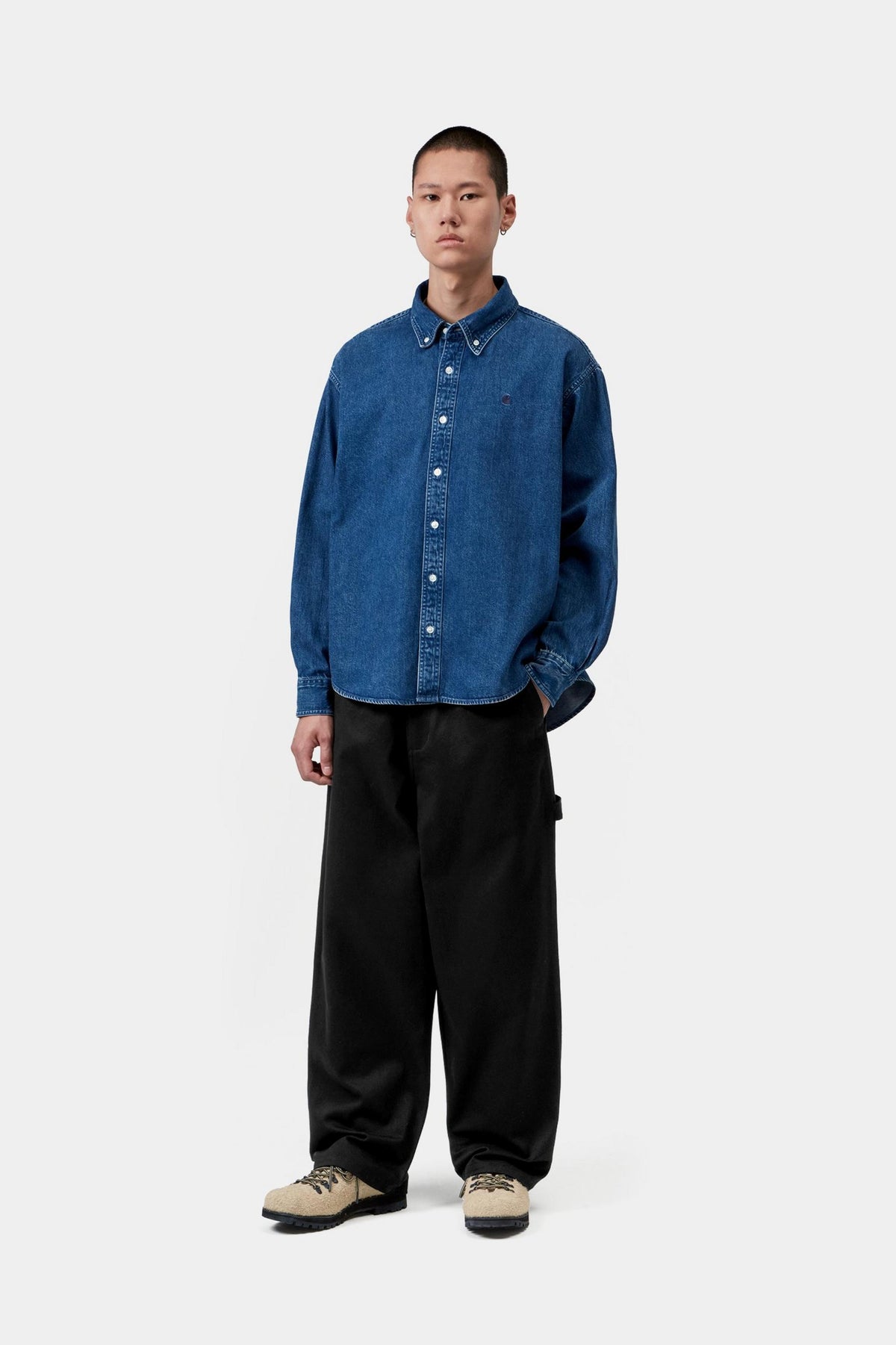 HOLDEN PANT BLACK RIGID