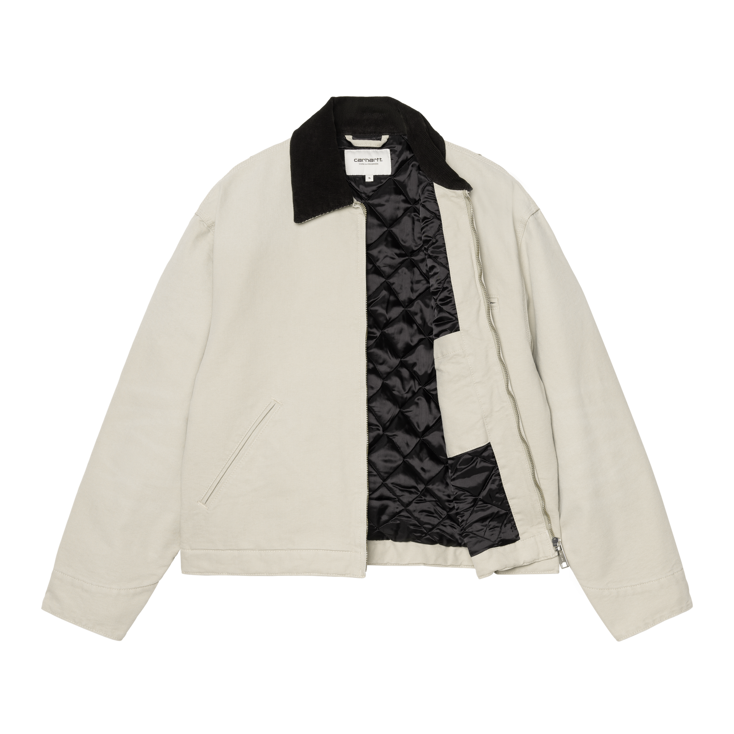 W' OG DETROIT JACKET FLEUR DE SEL / BLACK STONE CANVAS