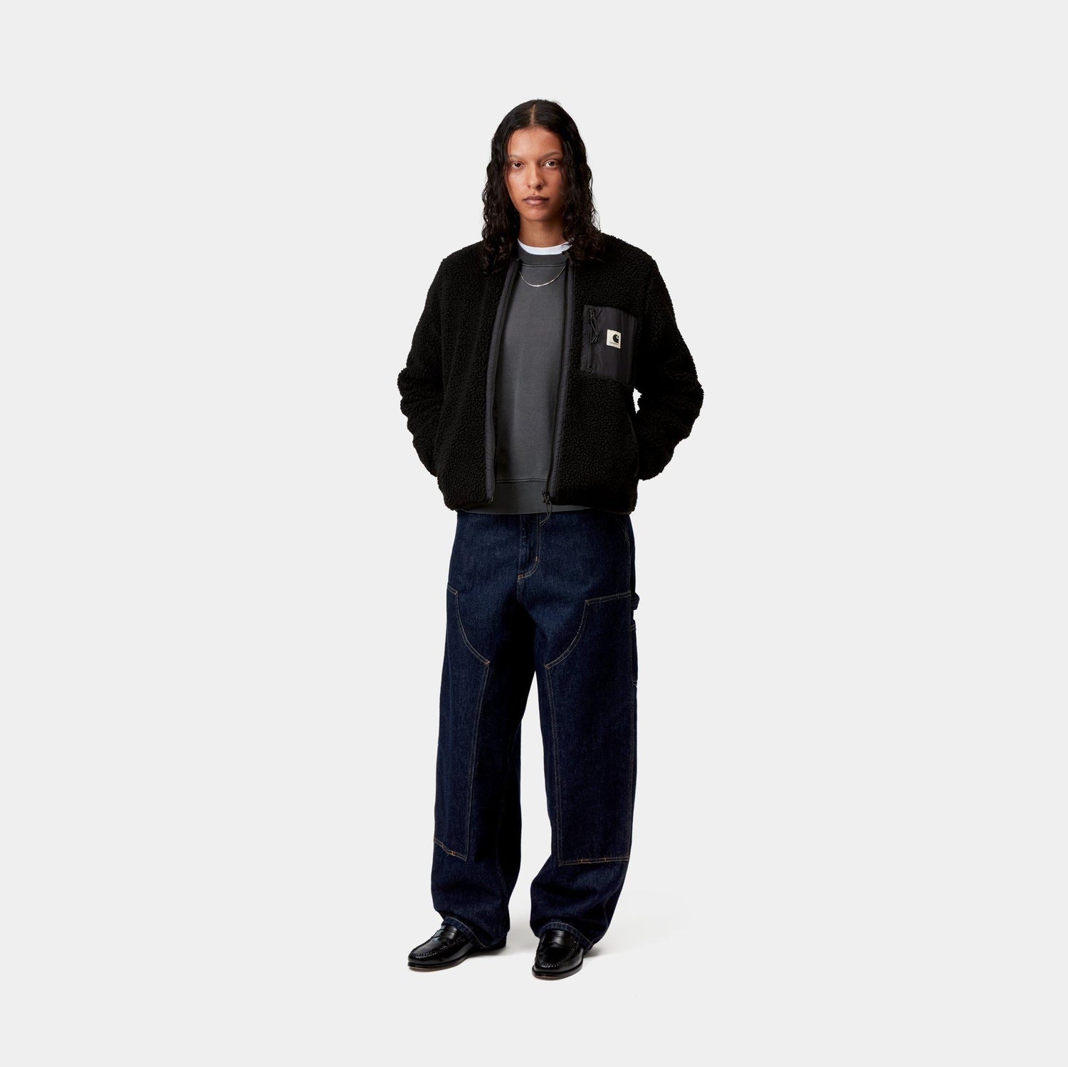 W' JANET LINER BLACK / BLACK