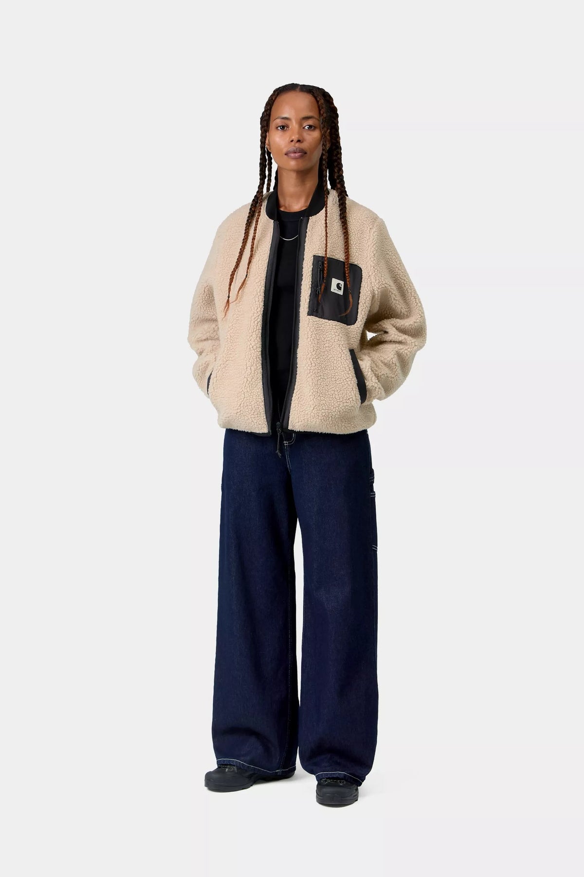 W' JANET LINER FLEUR DE SEL / BLACK