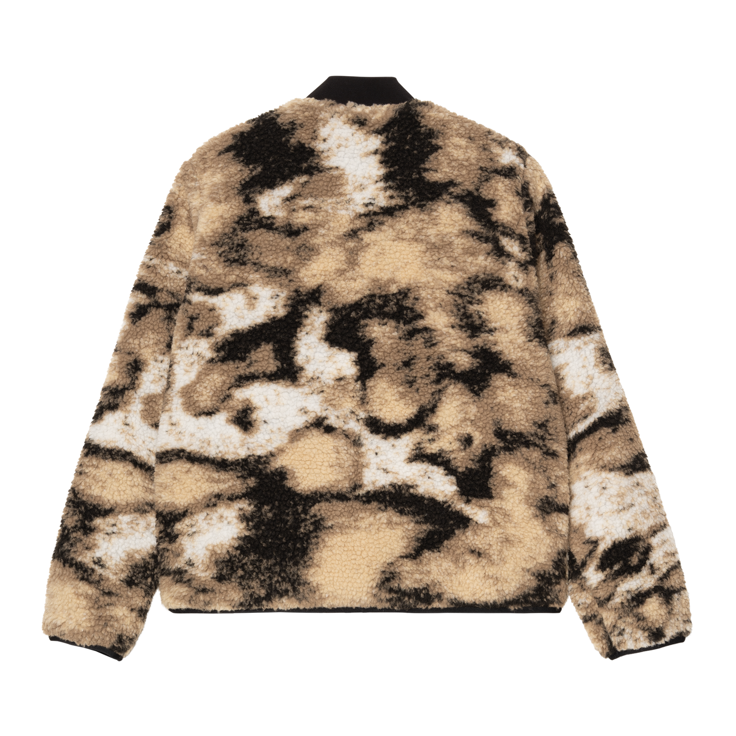 W' JANET LINER WILD DOG JACQUARD / BLACK