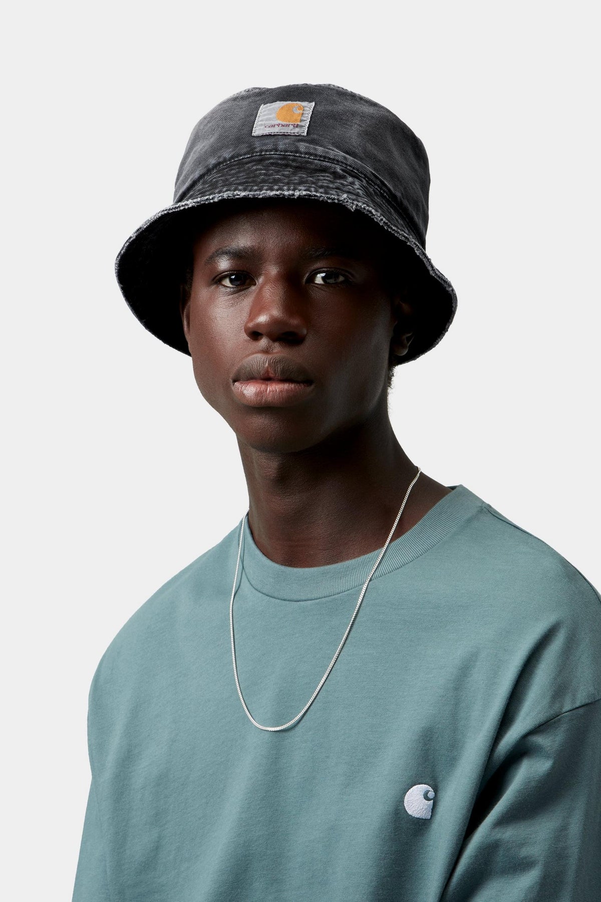 BANE BUCKET HAT BLACK DESTROY WASH