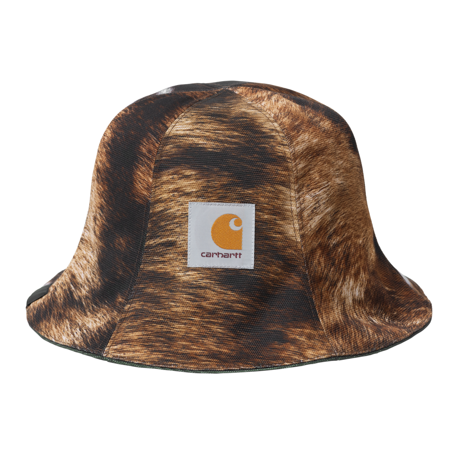 CORDURA SAUNA HAT OLIVE / WILD DOG PRINT