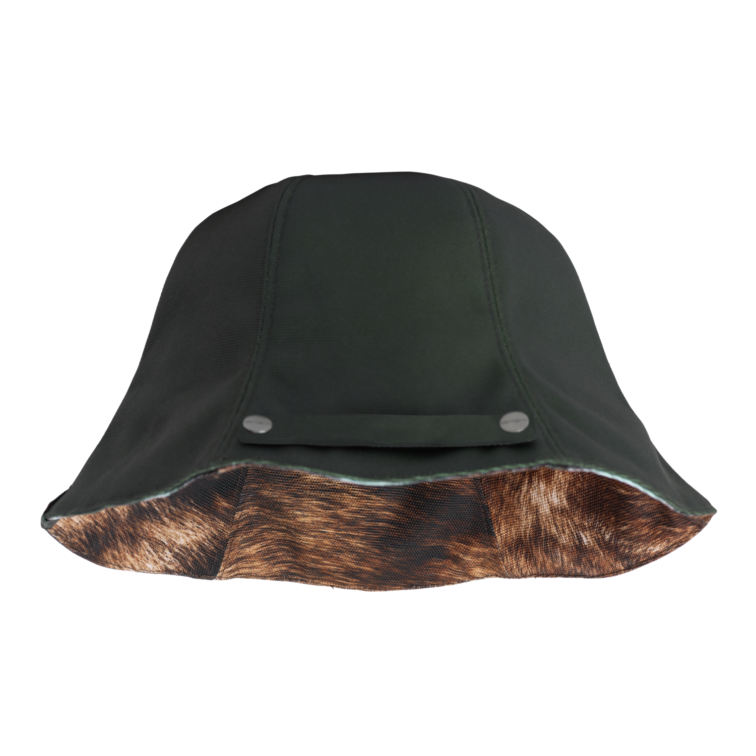 CORDURA SAUNA HAT OLIVE / WILD DOG PRINT