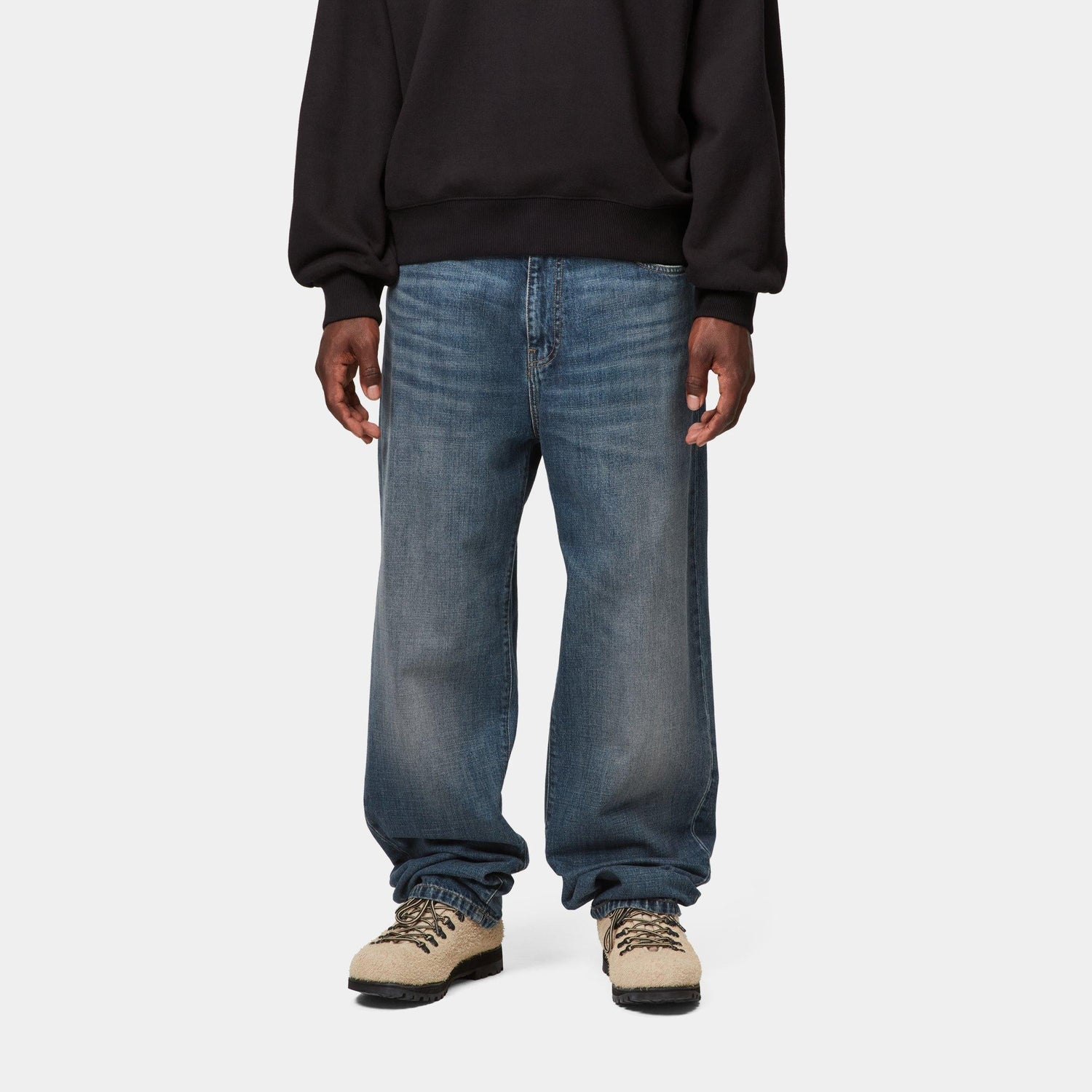 AARON PANT BLUE DARK USED WASH