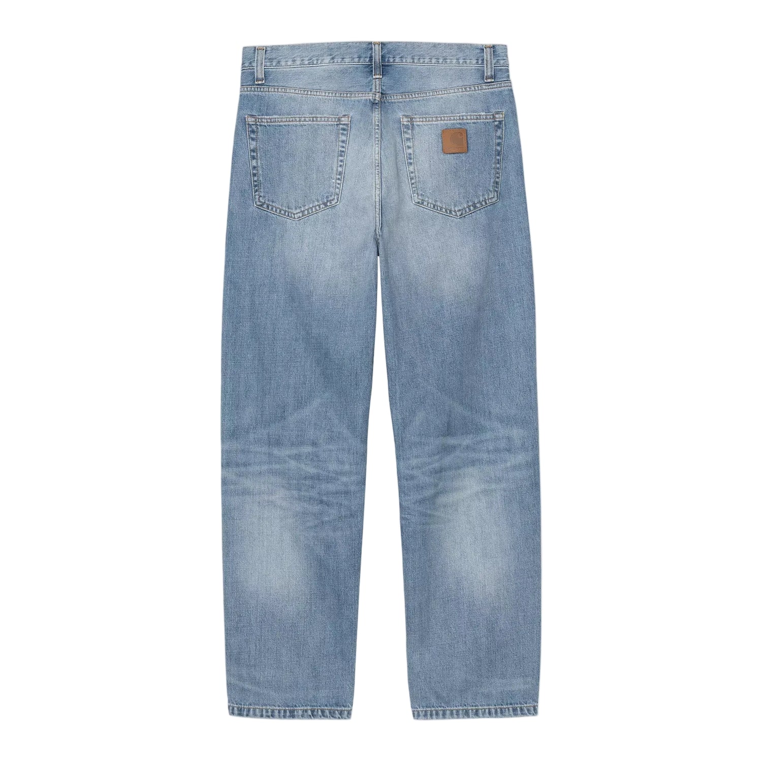 AARON PANT BLUE BURST WASHED