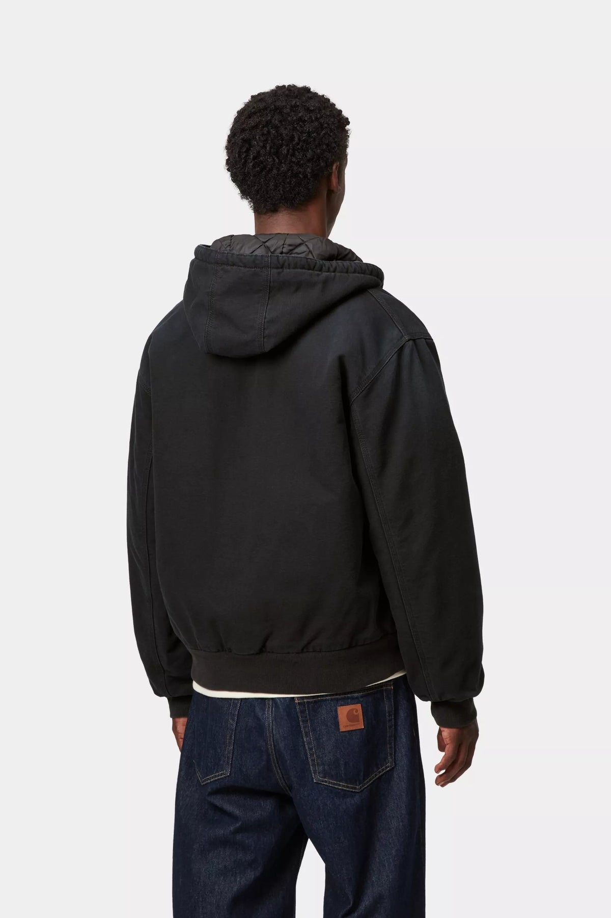 OG ACTIVE JACKET BLACK STONE CANVAS