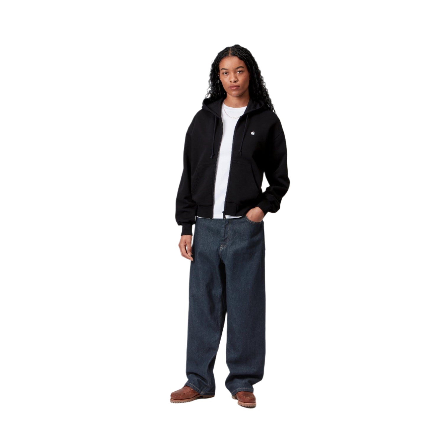 W' BRANDON PANT BLUE RINSED