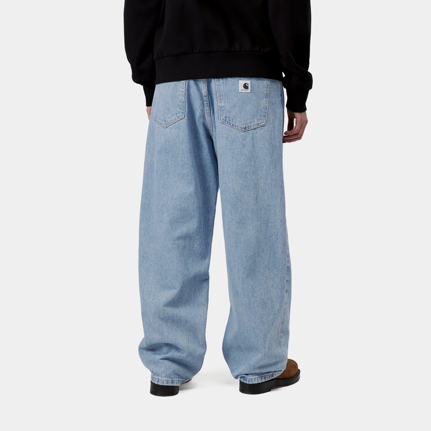 W' BRANDON PANT BLUE STONE BLEACHED