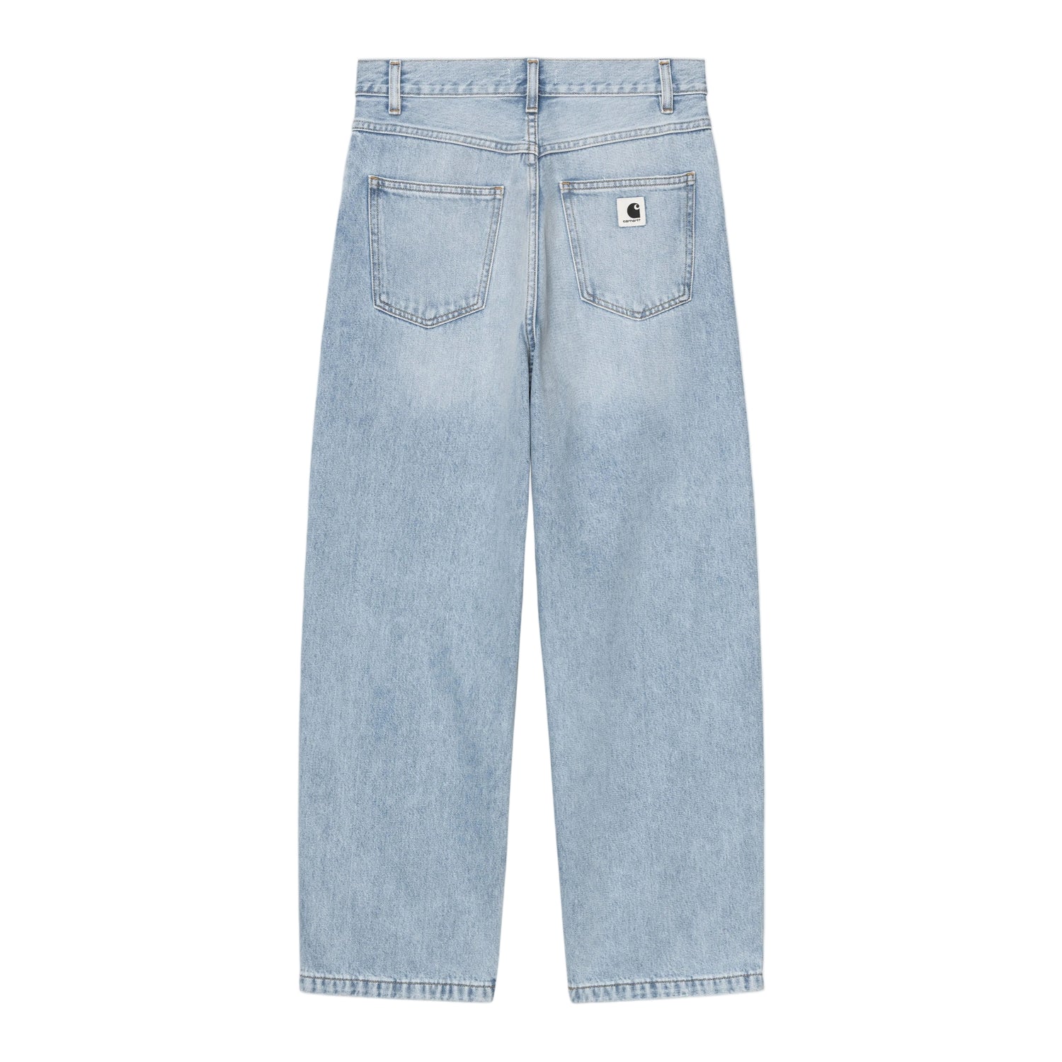 W' BRANDON PANT BLUE HEAVY WORN BLEACHED