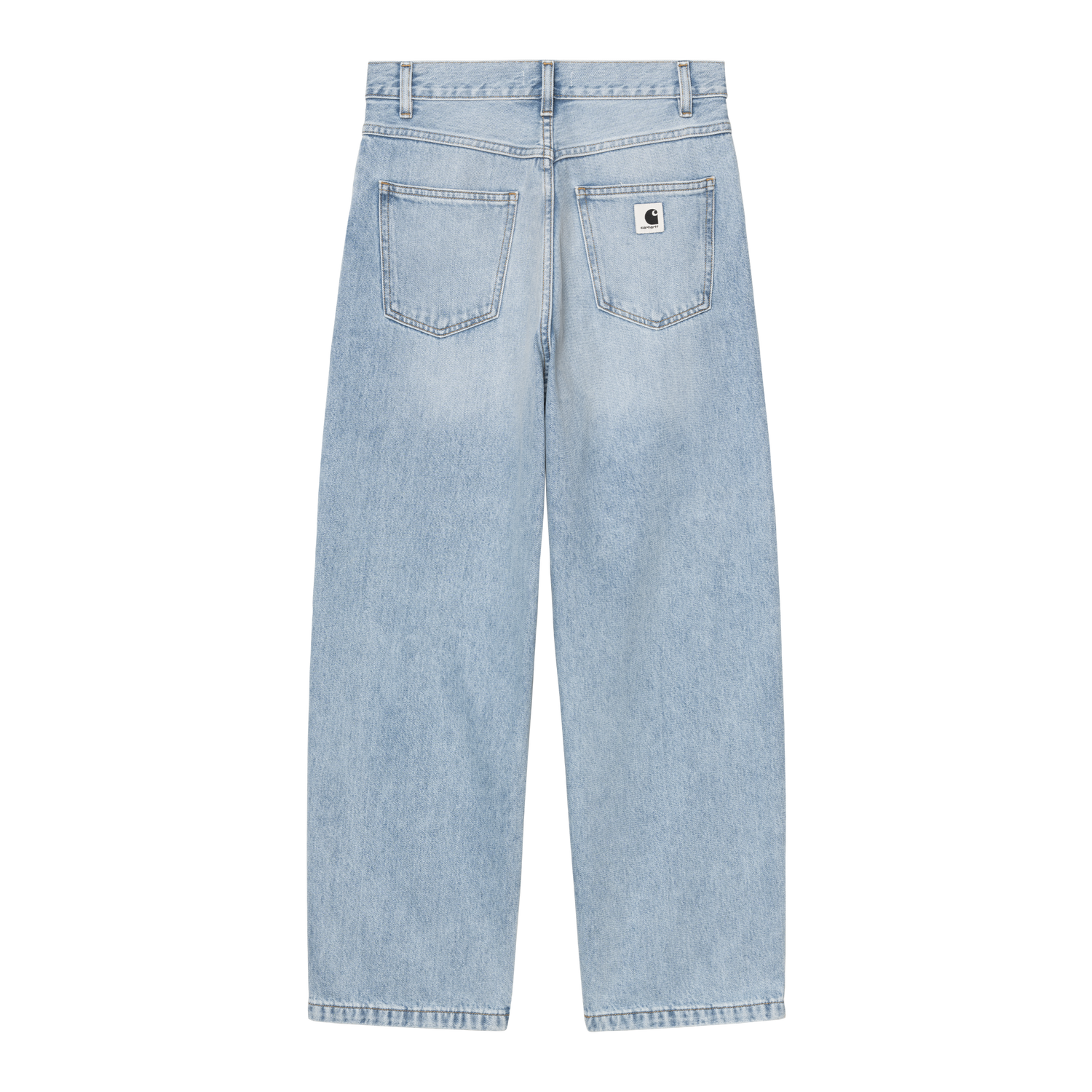 W' BRANDON PANT BLUE HEAVY WORN BLEACHED