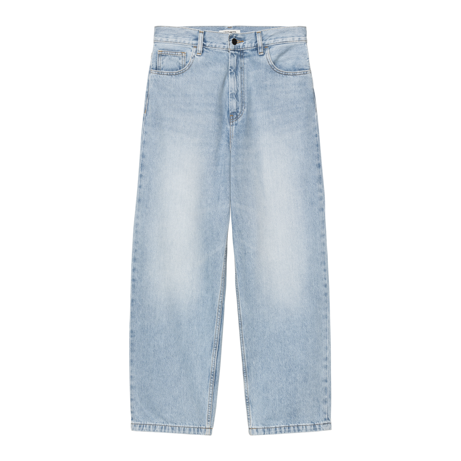 W' BRANDON PANT BLUE HEAVY WORN BLEACHED
