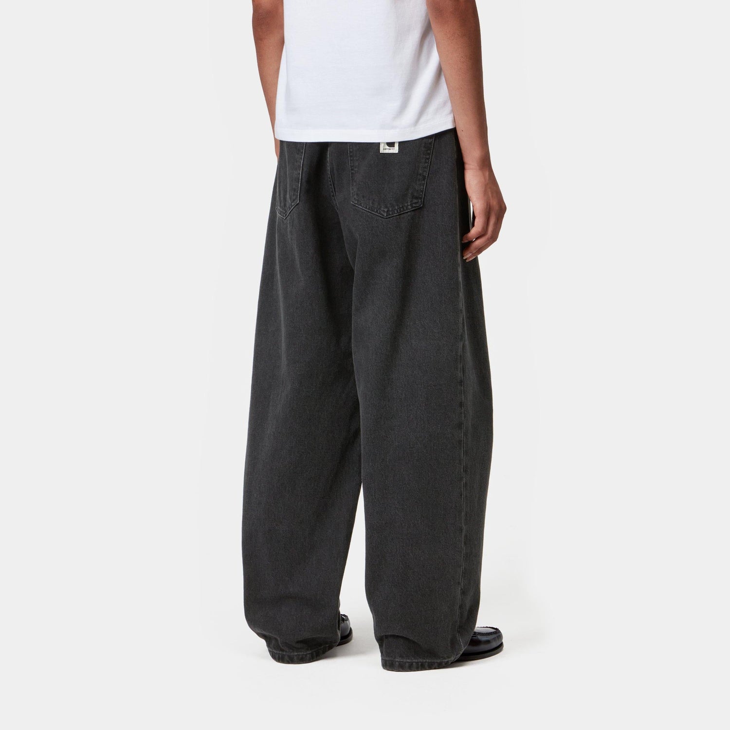 W' BRANDON PANT BLACK STONE WASHED