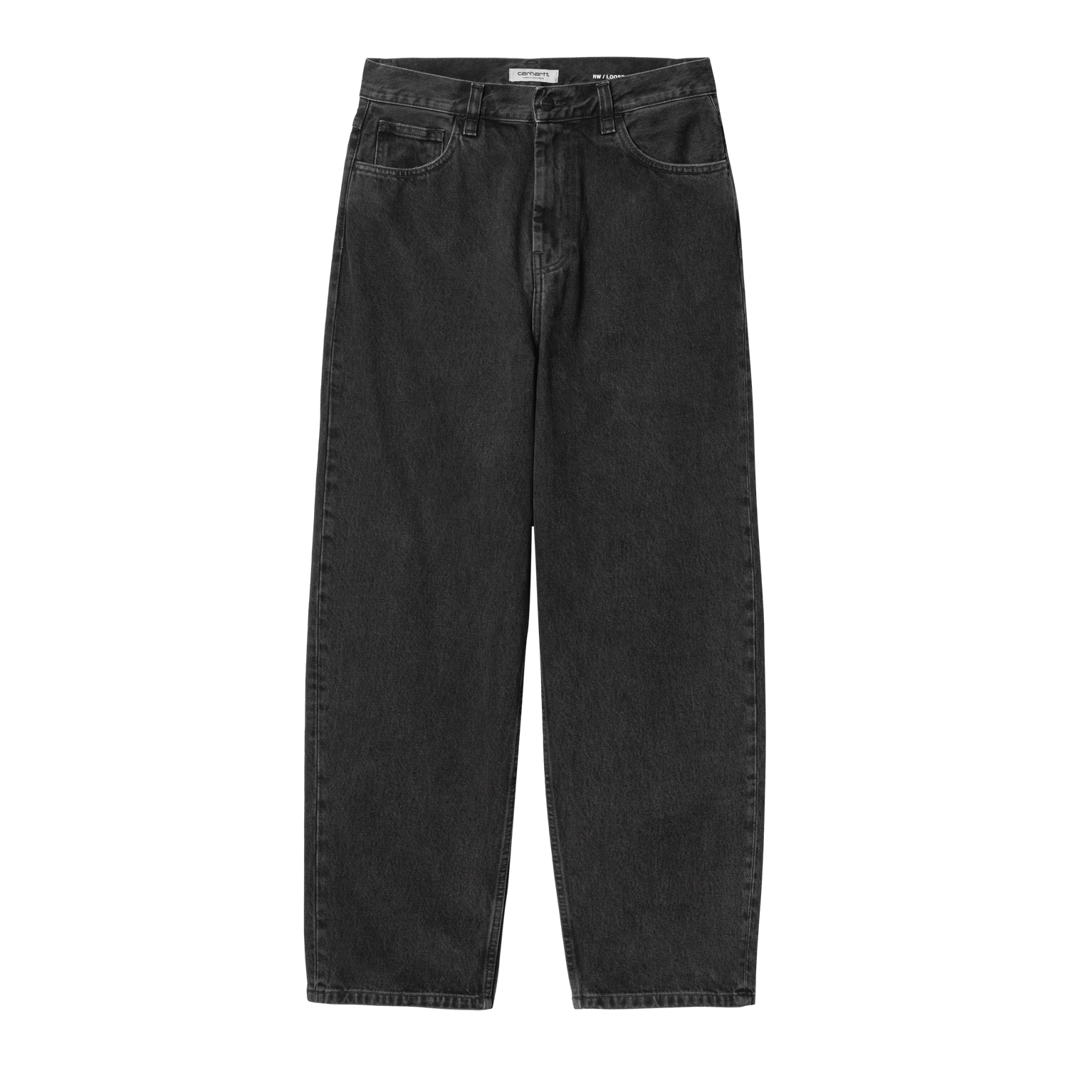 W' BRANDON PANT BLACK STONE WASHED