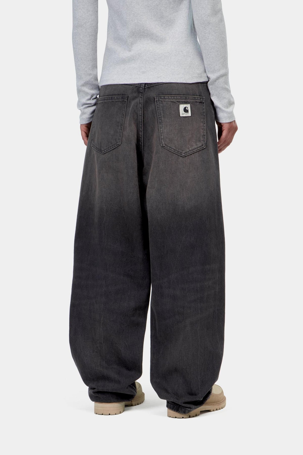 W' BRANDON PANT BLACK TOBACCO USED WASH