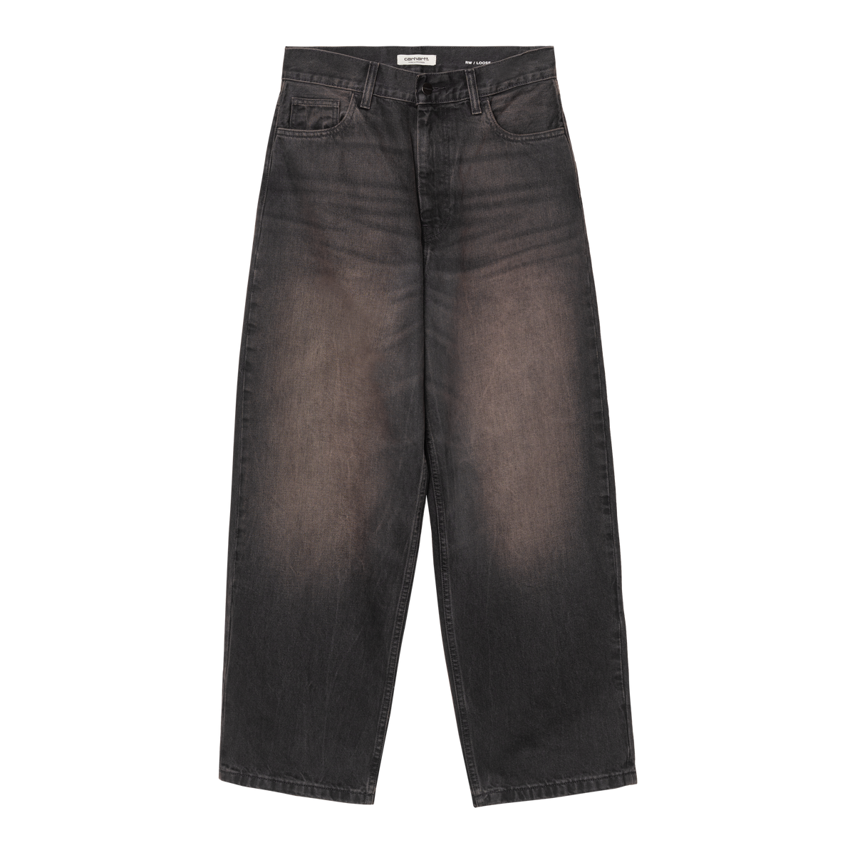 W' BRANDON PANT BLACK TOBACCO USED WASH