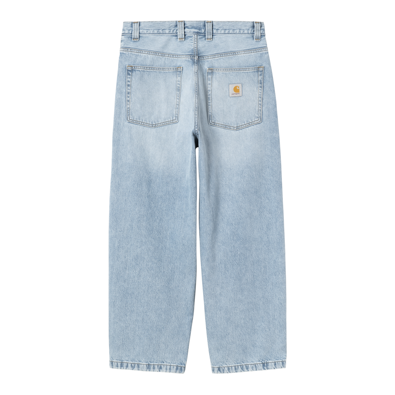 BRANDON PANT BLUE HEAVY WORN BLEACHED