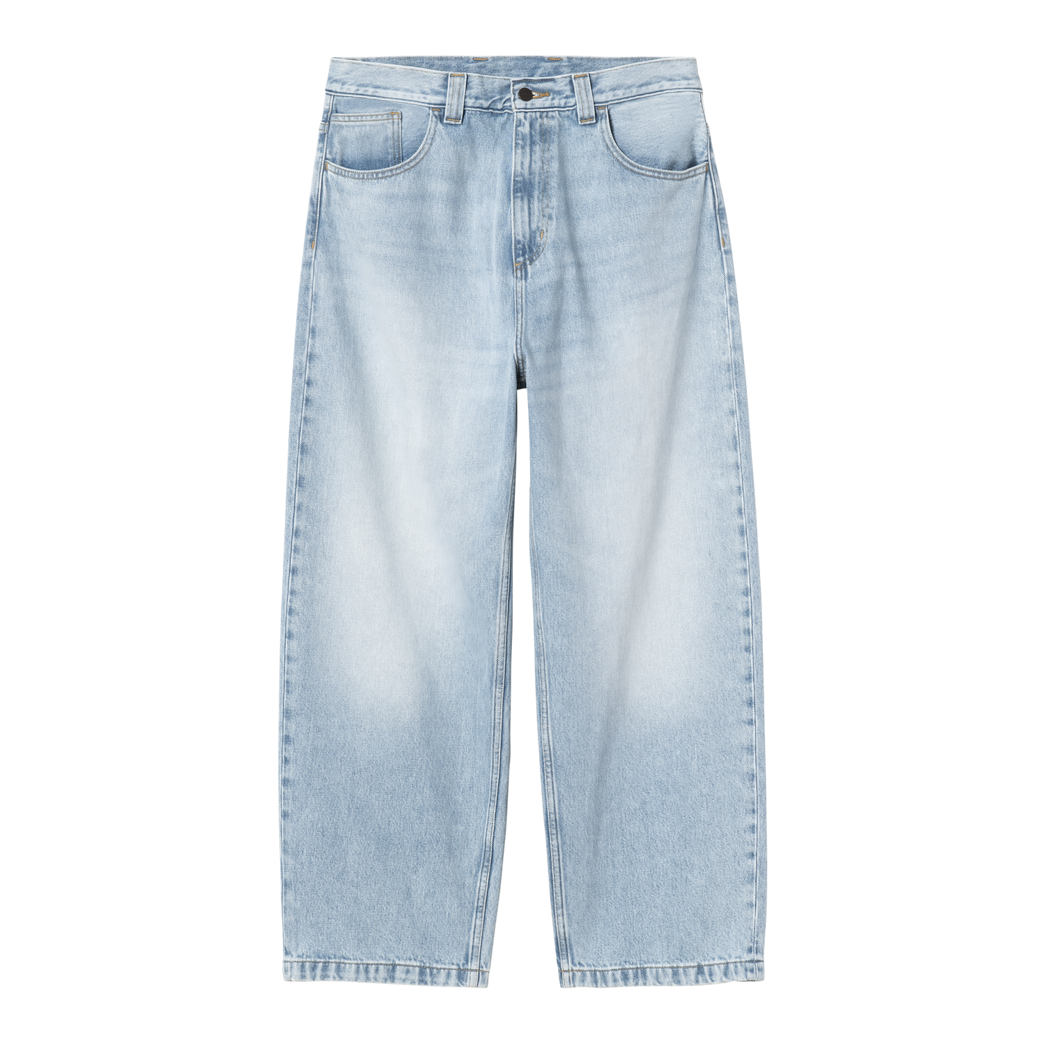 BRANDON PANT BLUE HEAVY WORN BLEACHED