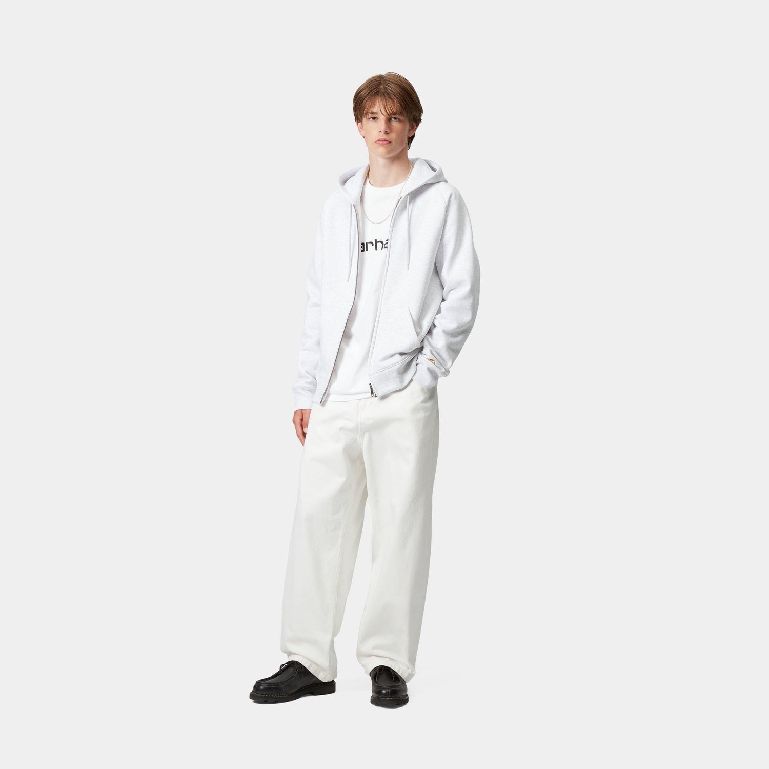 BRANDON PANT WHITE RINSED