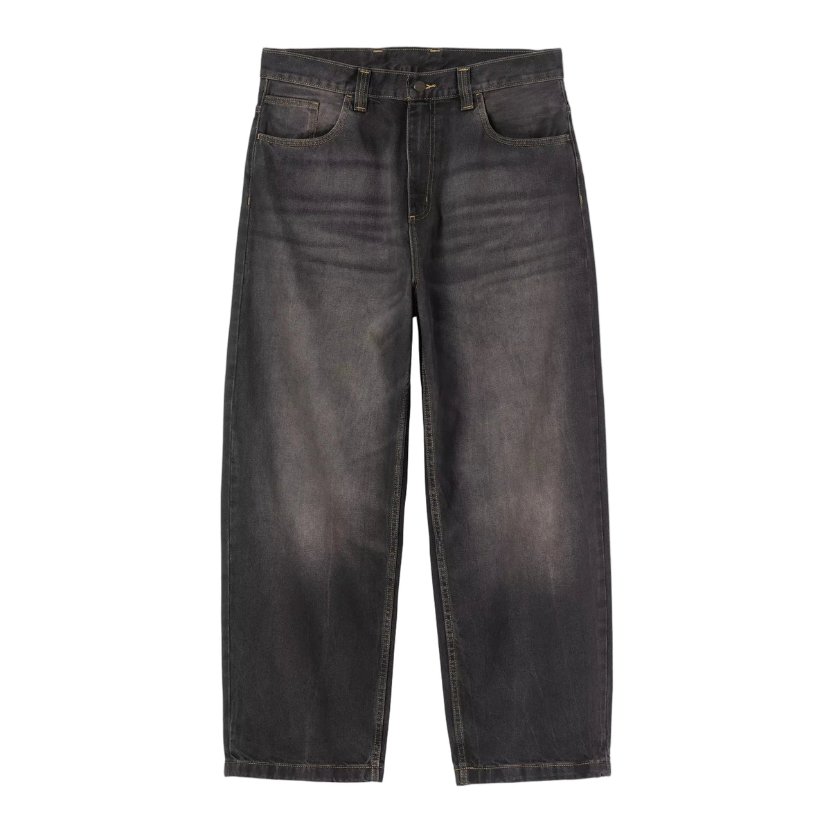 BRANDON PANT BLACK TOBACCO USED WASH