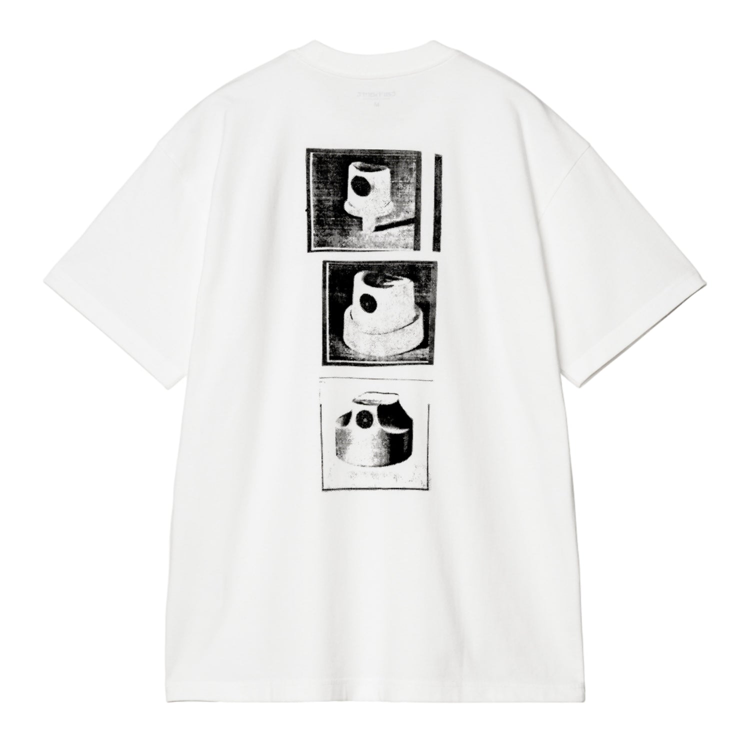 S/S CAPS T-SHIRT WHITE