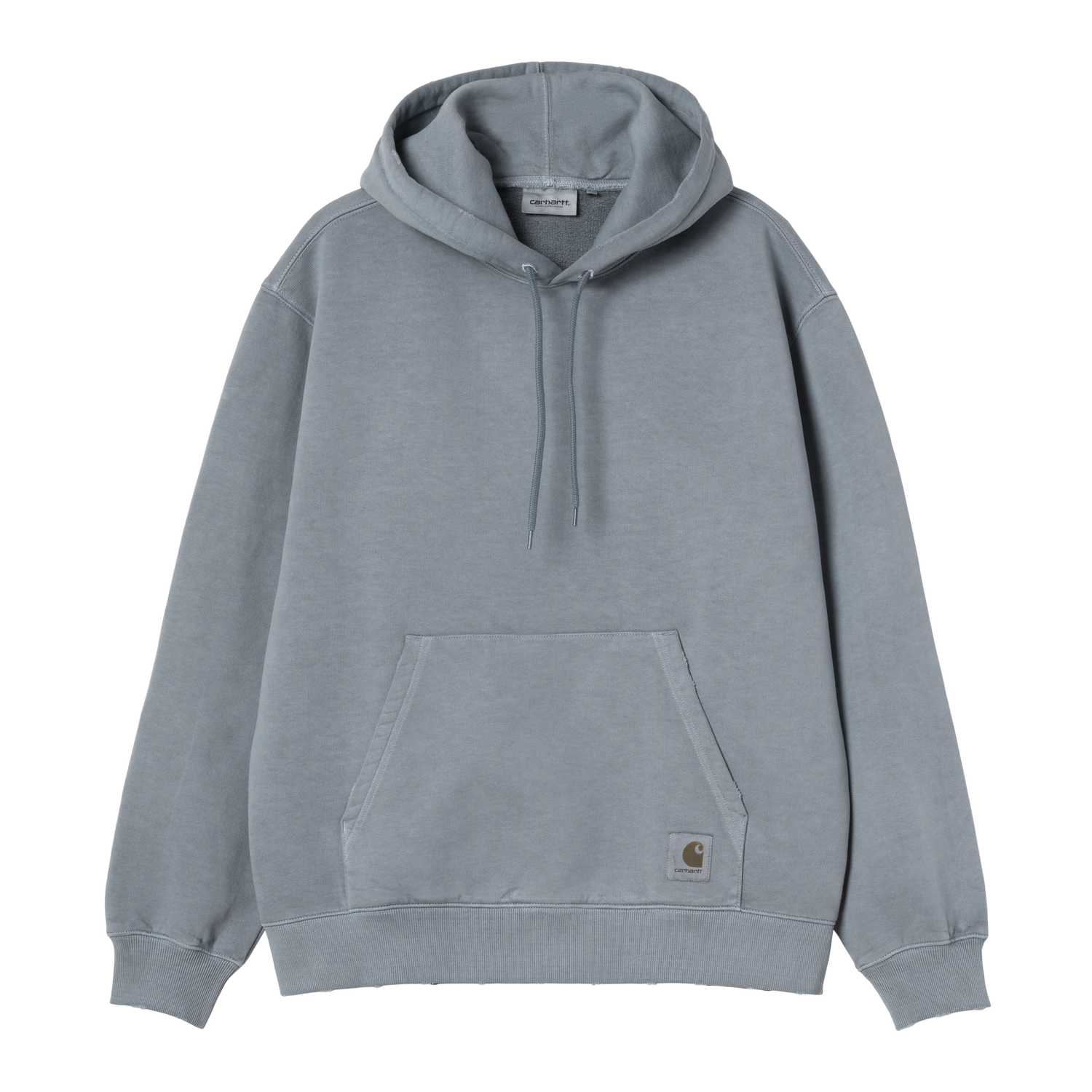 HOODED TORION SWEAT OFFICE BLUE GRIND WASH