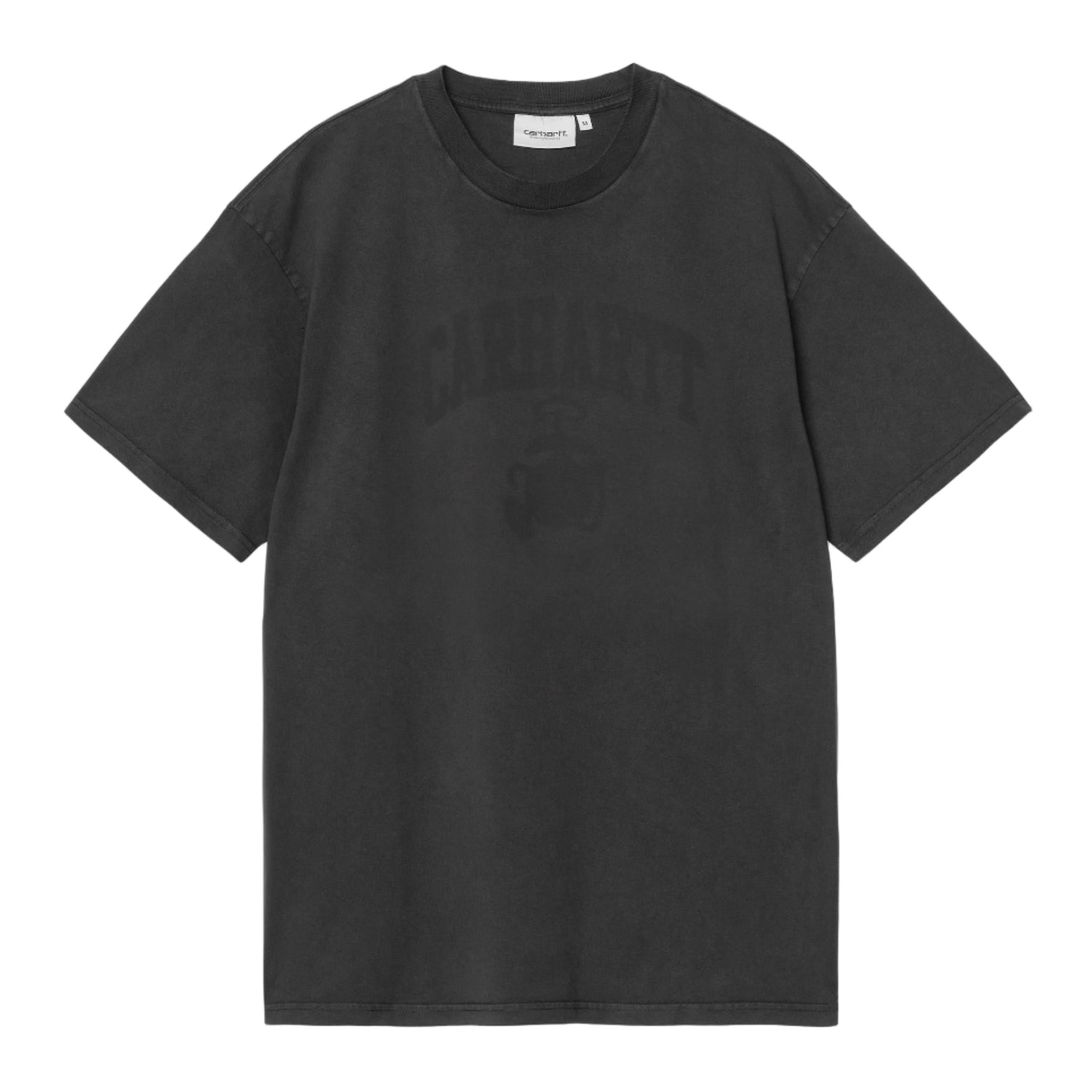 S/S FADED POND CORPS T-SHIRT BLACK HEAVY STONE WASH