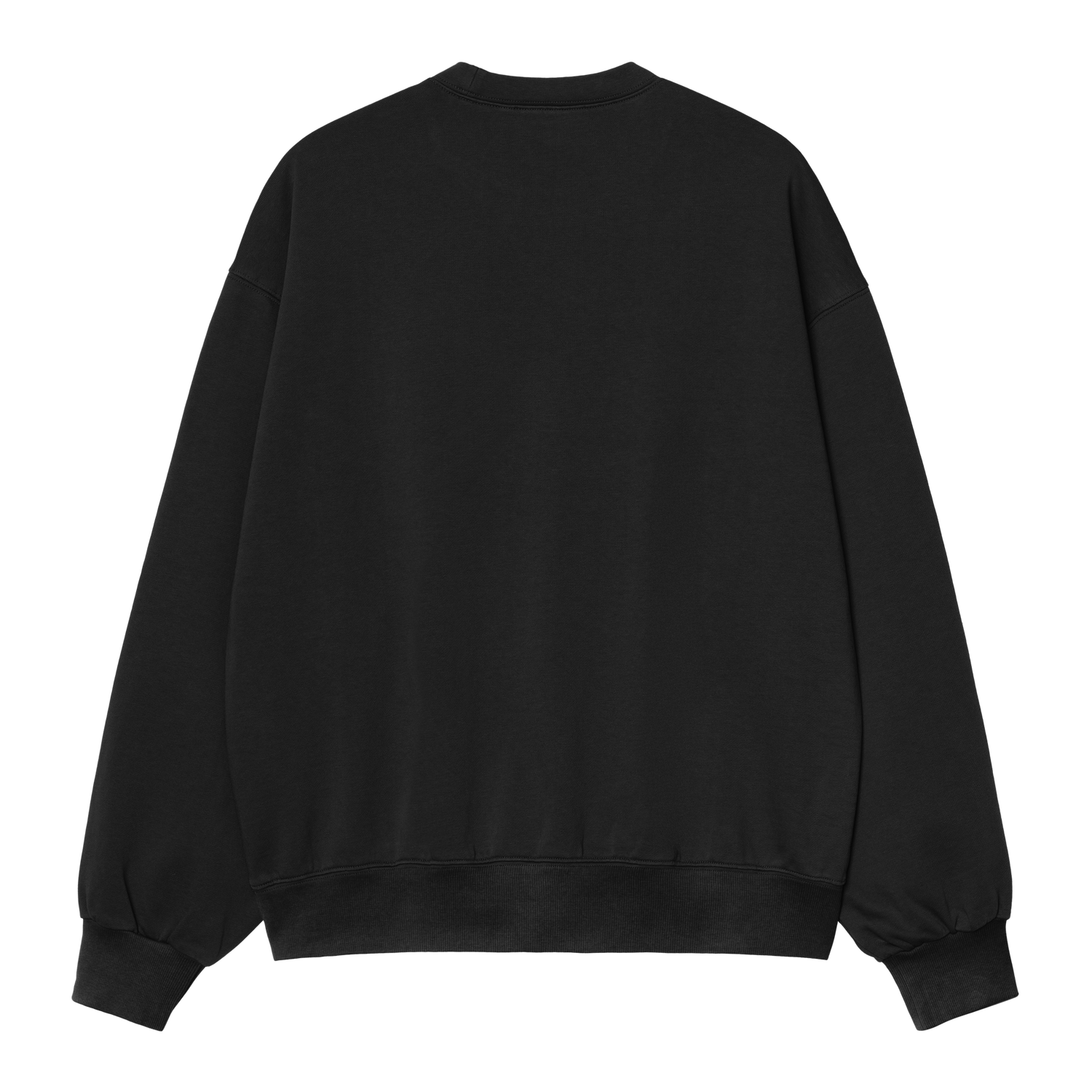 WIP III SWEAT BLACK HEAVY STONE WASH