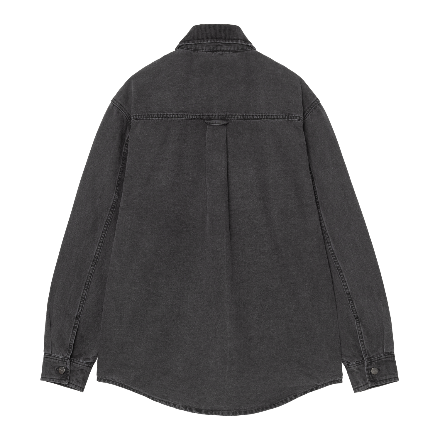 MITCH SHIRT JAC BLACK / BLACK DUSKY CANVAS