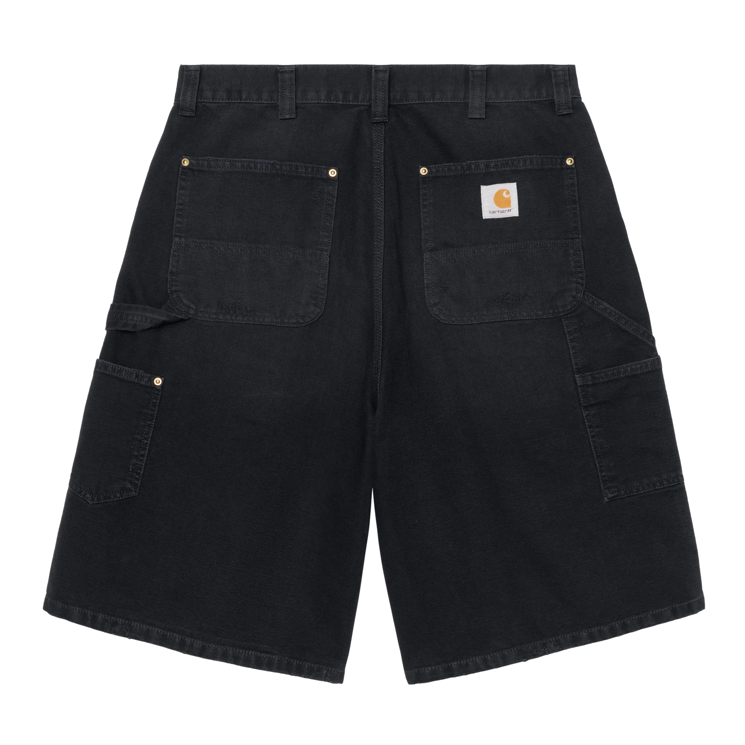 OG SINGLE KNEE SHORT BLACK GRIND WASH