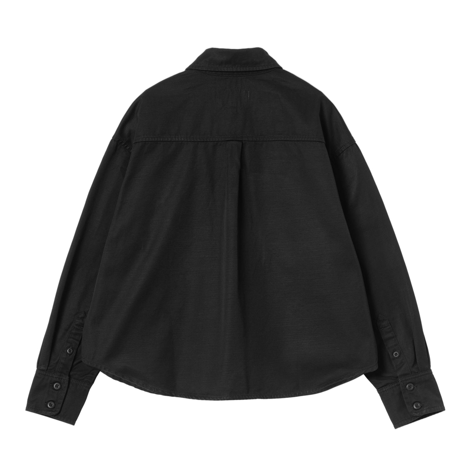 W' KELLY SHIRT JAC BLACK RINSED