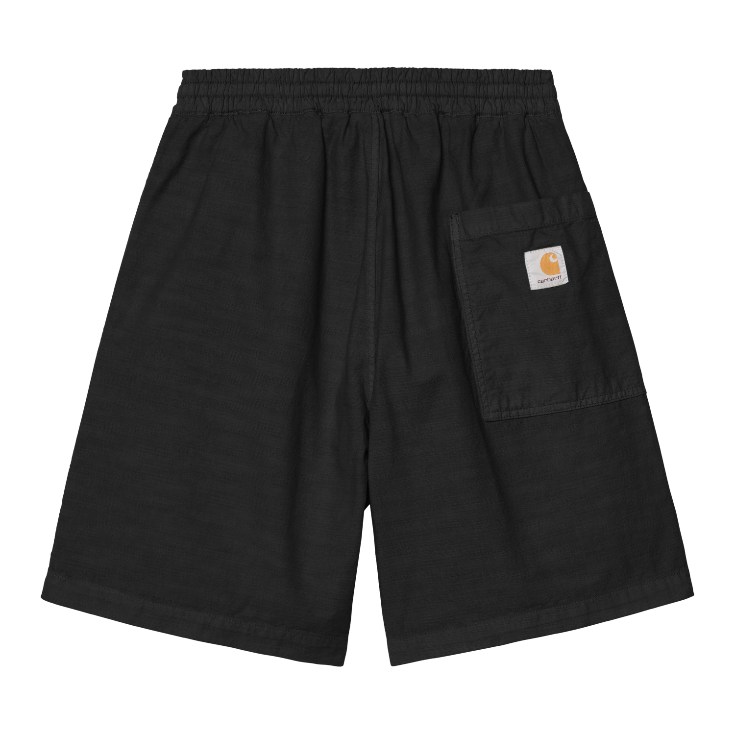 RAINER SHORT BLACK GARMENT DYED