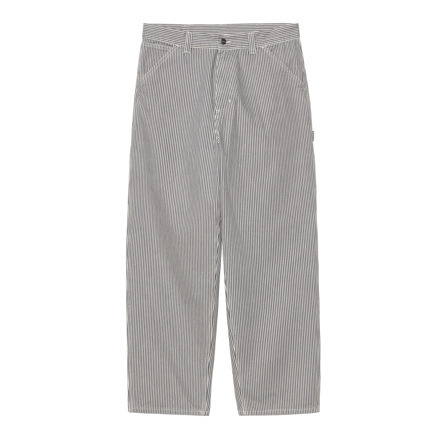 MERCER SINGLE KNEE PANT MERCER STRIPE, GRAPHITE / WAX STONE WASHED