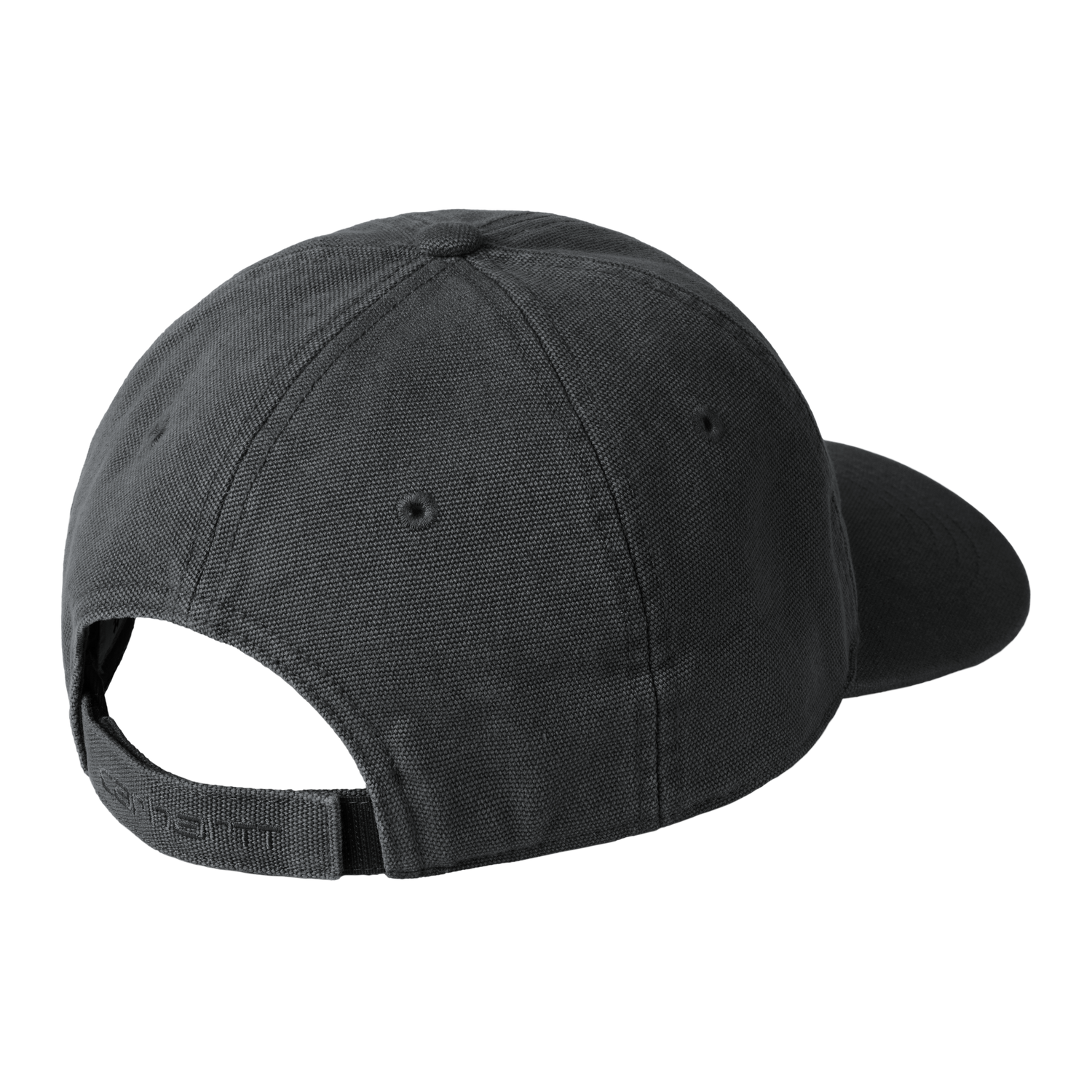CANVAS CAP BLACK STONE WASHED