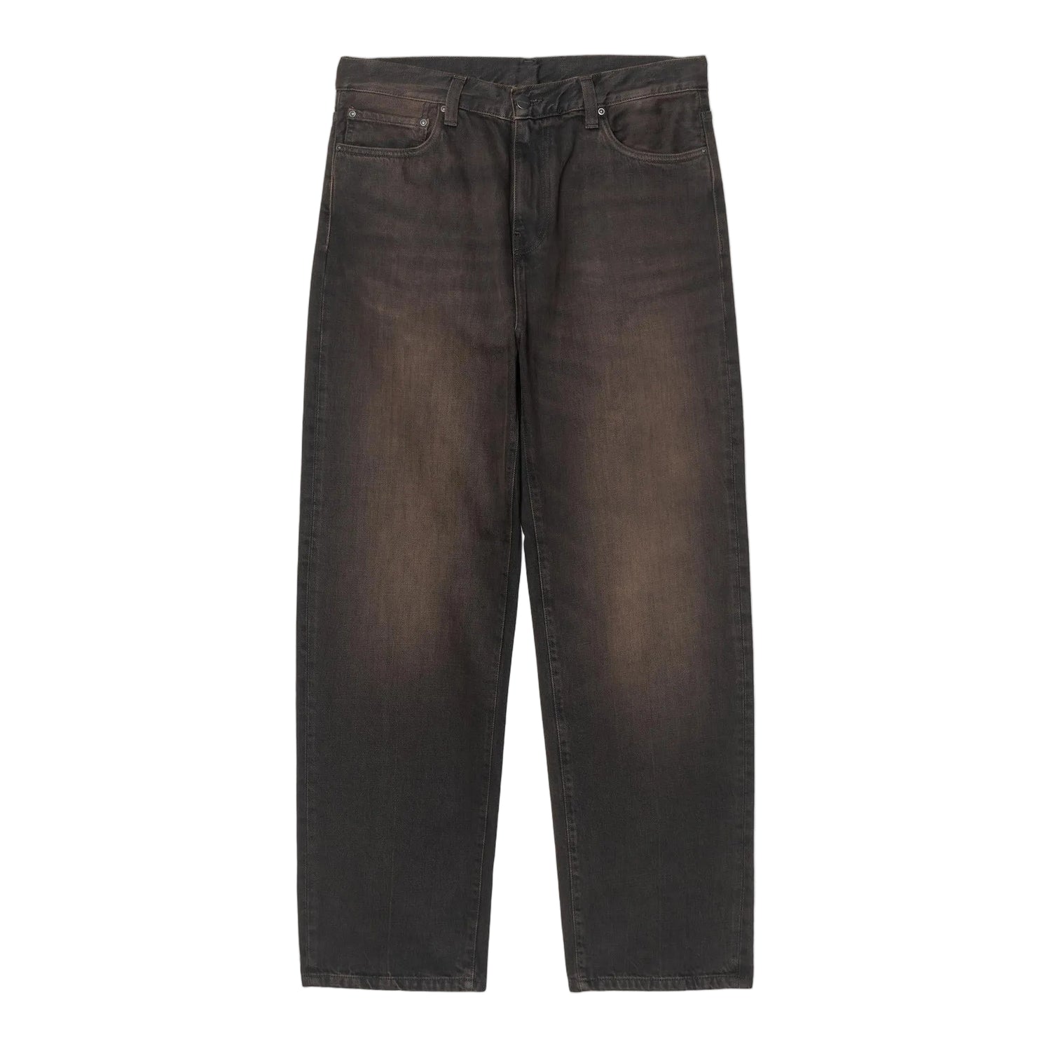 AARON PANT BLACK TOBACCO USED WASH