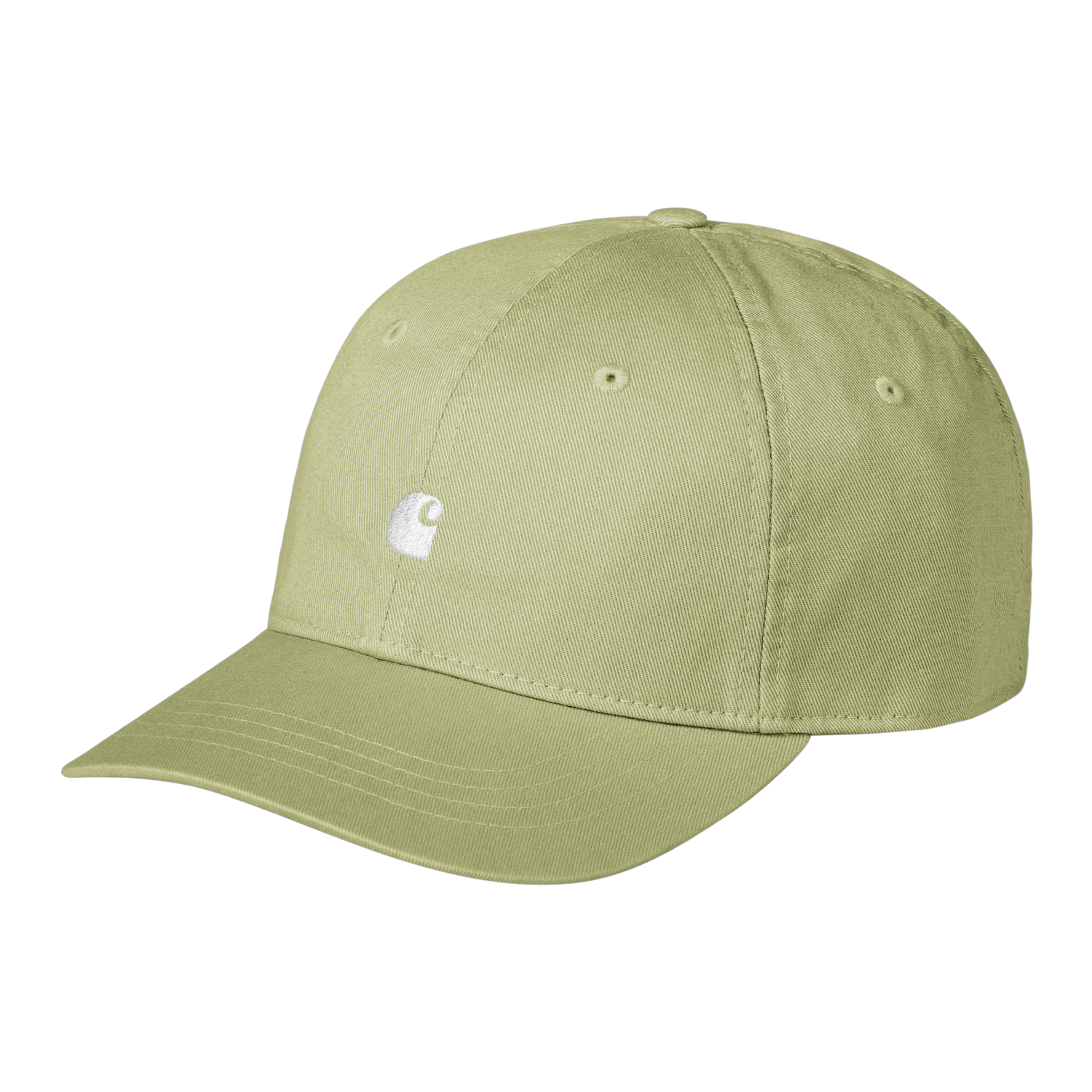 MADISON LOGO CAP GENTLE GREEN / WHITE
