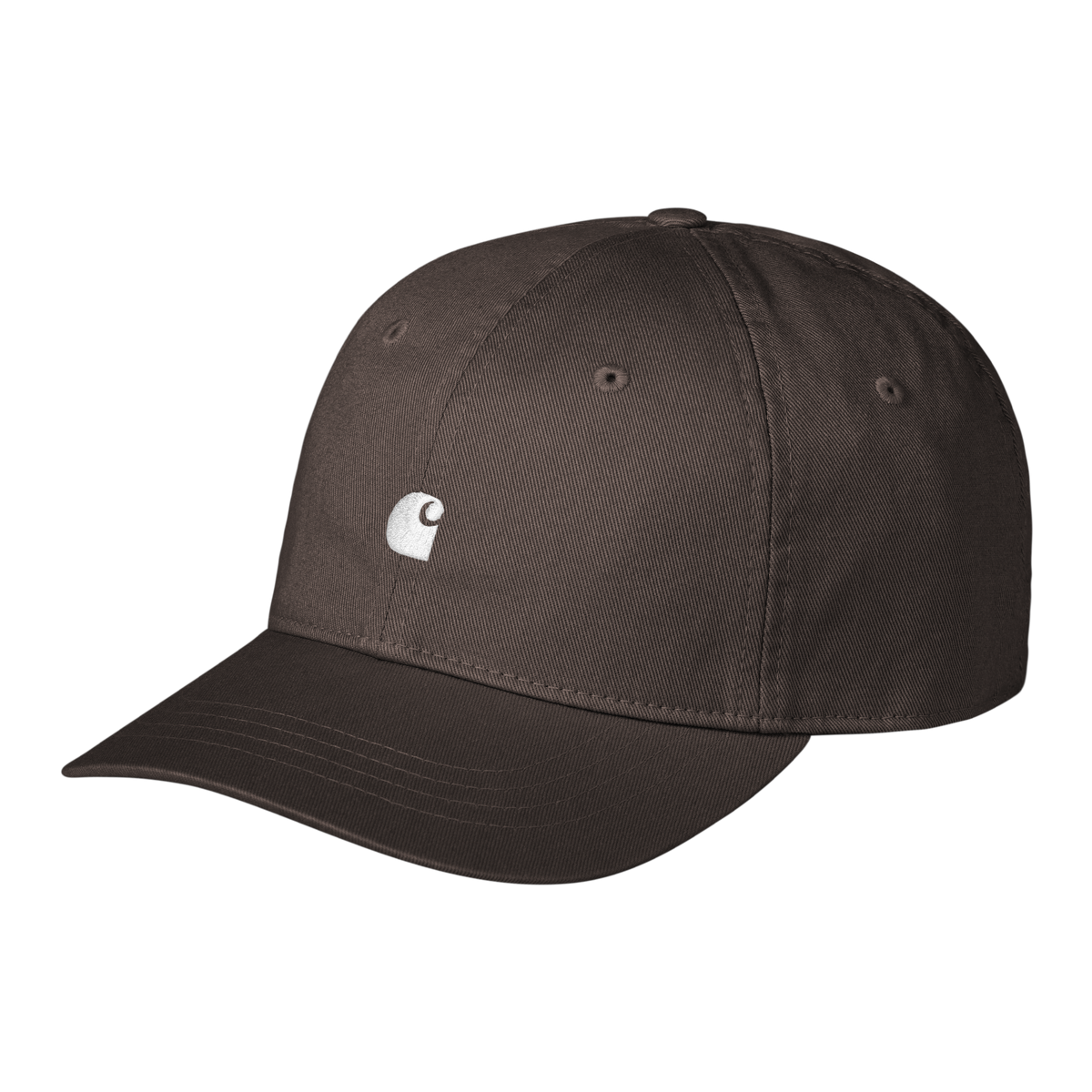MADISON LOGO CAP TOBACCO / WHITE