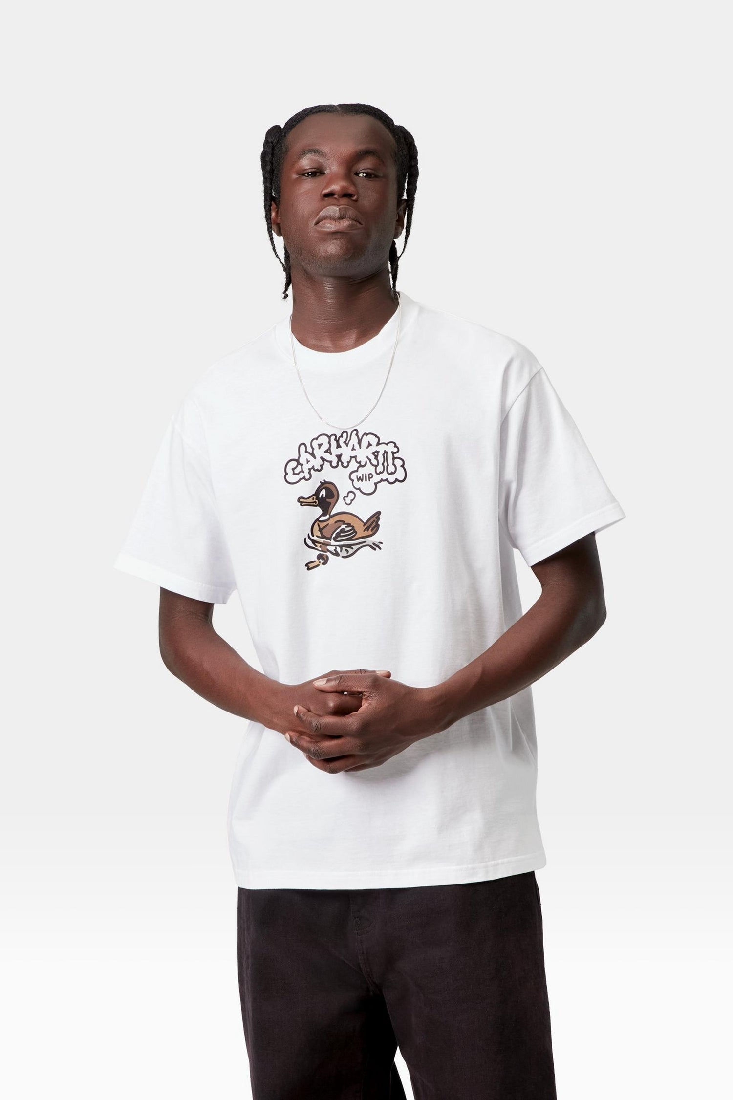 S/S DUCK DUCK T-SHIRT WHITE