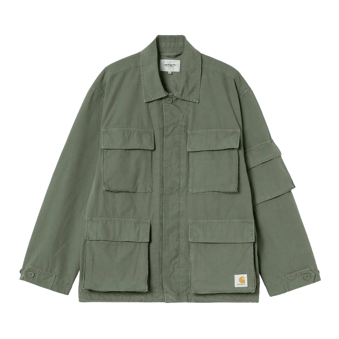 MANDERSON JACKET LEAF GARMENT DYED