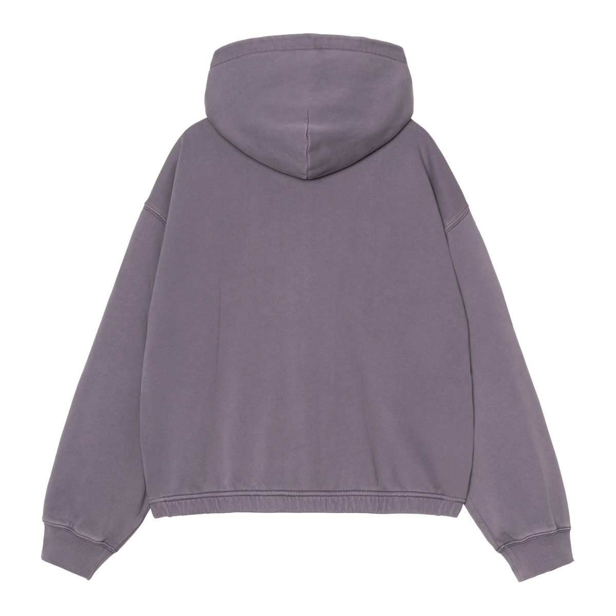 W' HOODED HOGGARD JACKET SHADY PURPLE GARMENT DYED