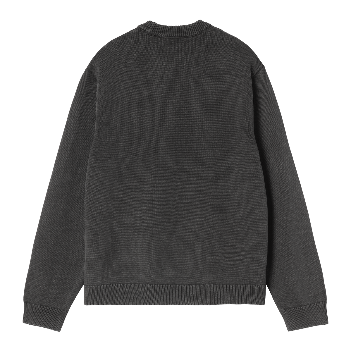 KORI SWEATER BLACK GARMENT DYED