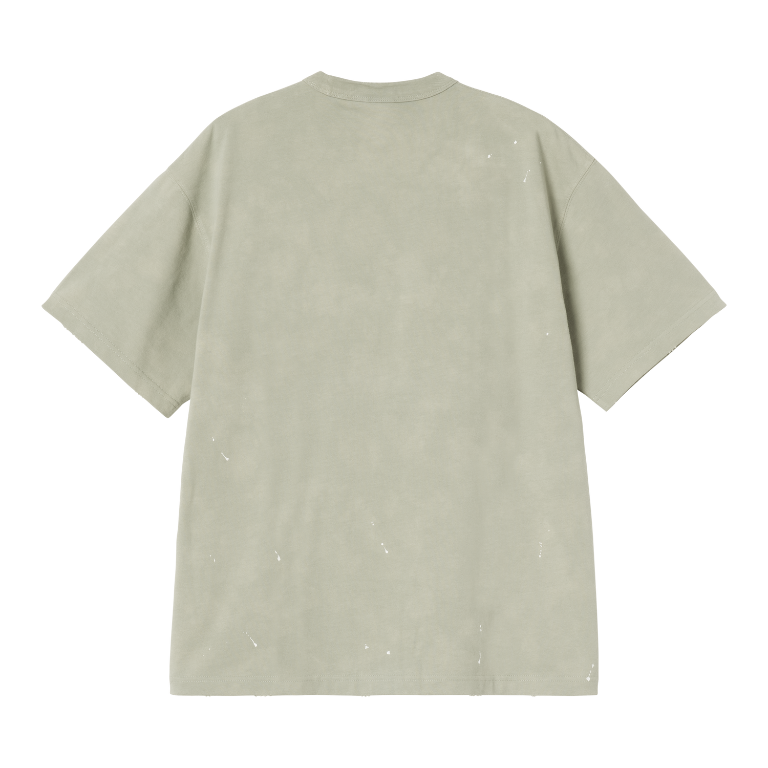 S/S PAINTER T-SHIRT SHADY GREEN DESTROY WASH SPLATTER