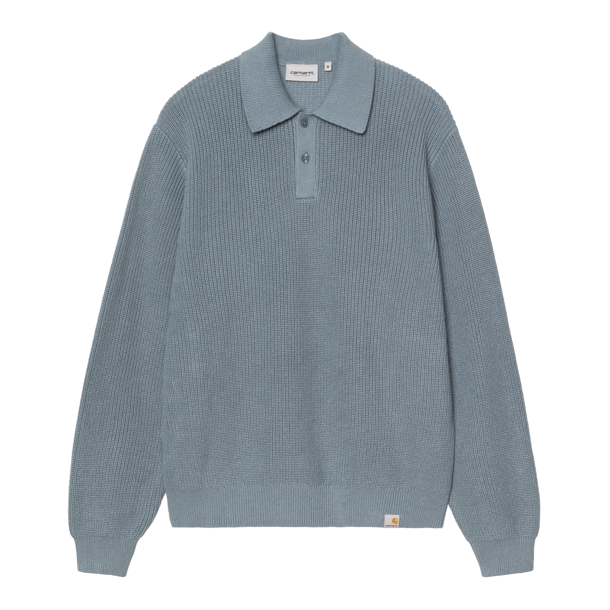 L/S MILES POLO SHADY BLUE