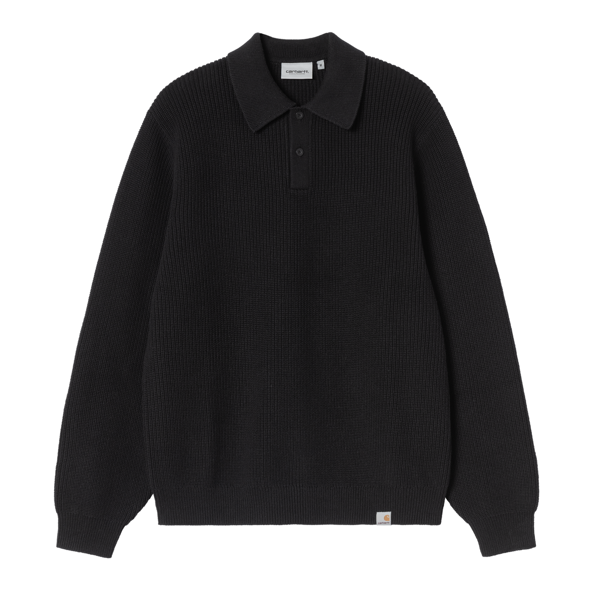 L/S MILES POLO BLACK