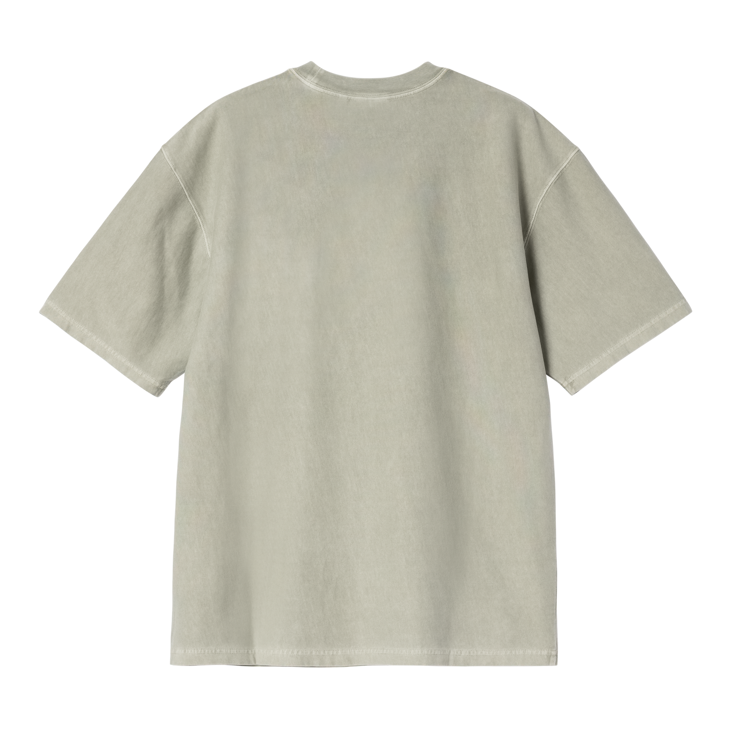 S/S LOOSE POCKET T-SHIRT SHADY GREEN GARMENT DYED