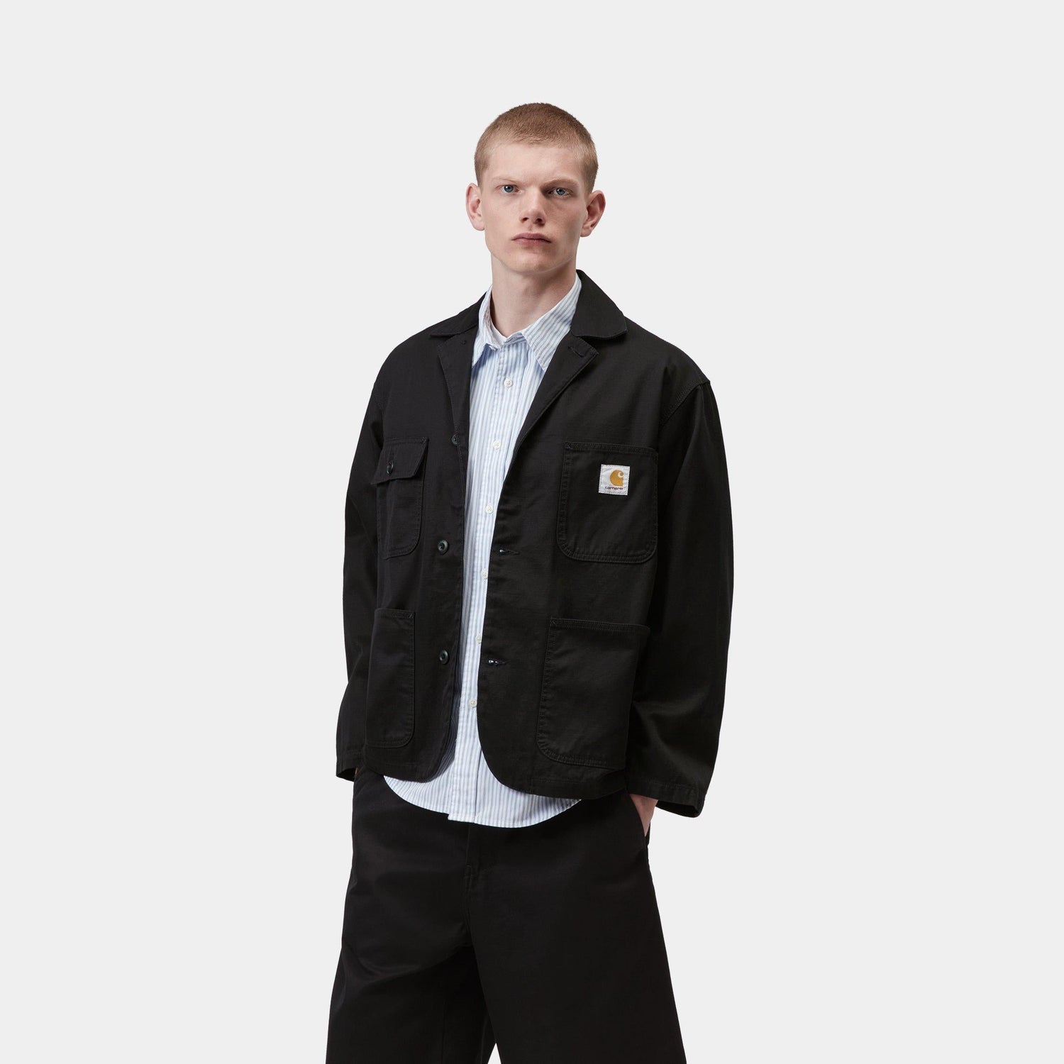 BRADER BLAZER BLACK RINSED